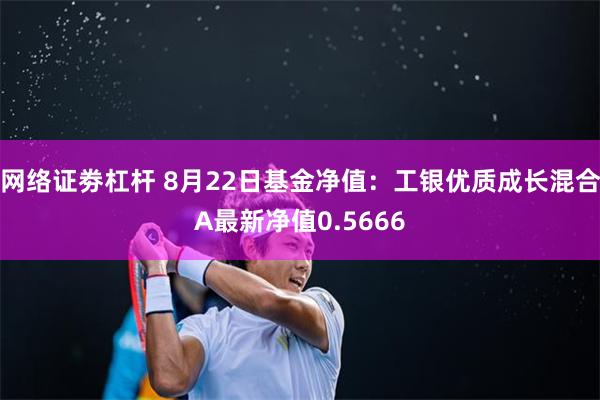 网络证劵杠杆 8月22日基金净值：工银优质成长混合A最新净值0.5666