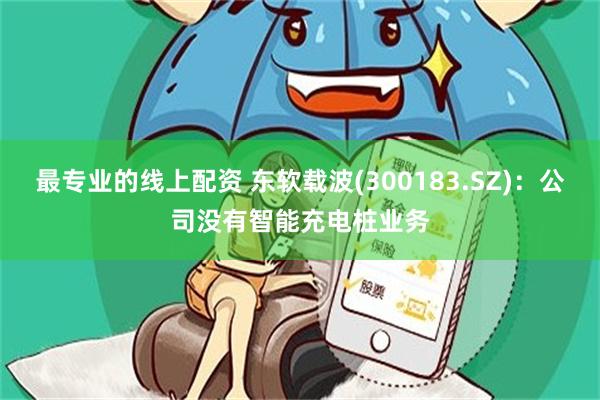 最专业的线上配资 东软载波(300183.SZ)：公司没有智能充电桩业务